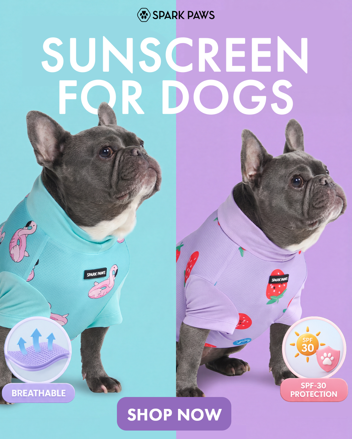 Spark Paws Facebook ad
