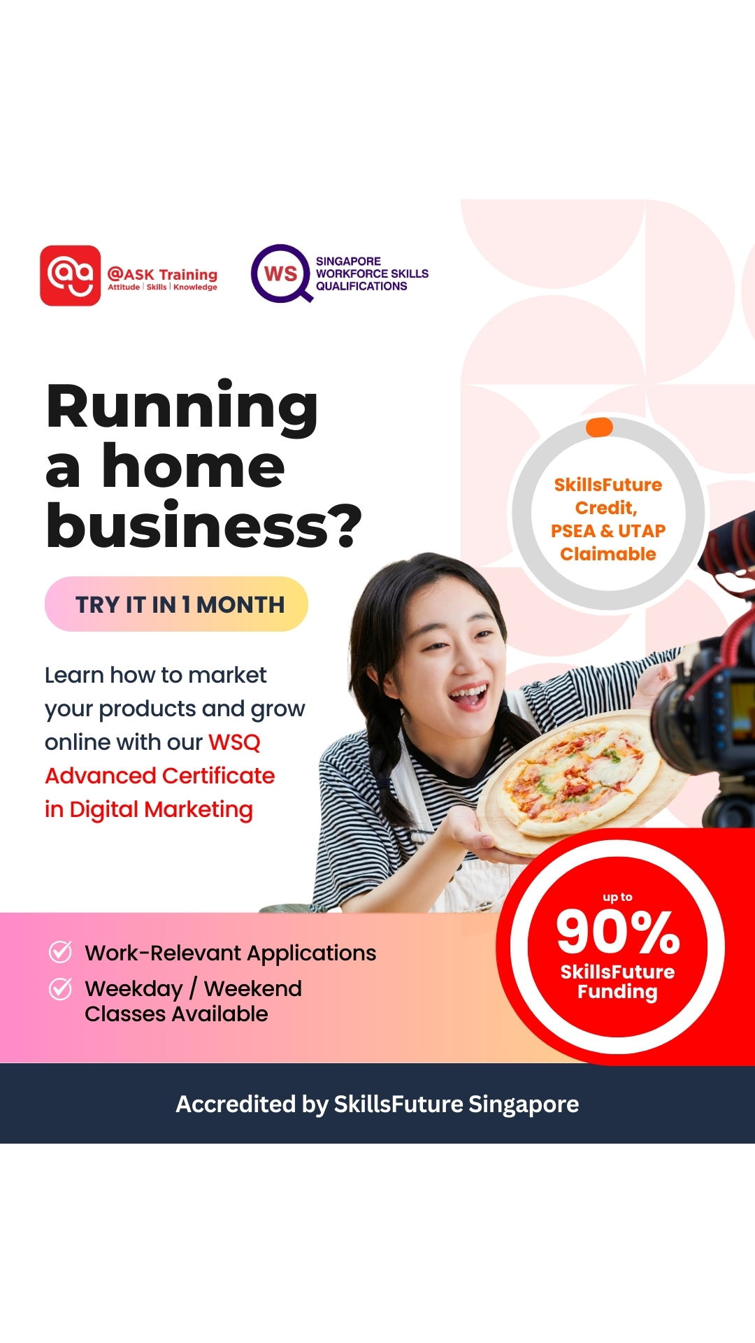 ASK Training Facebook ad