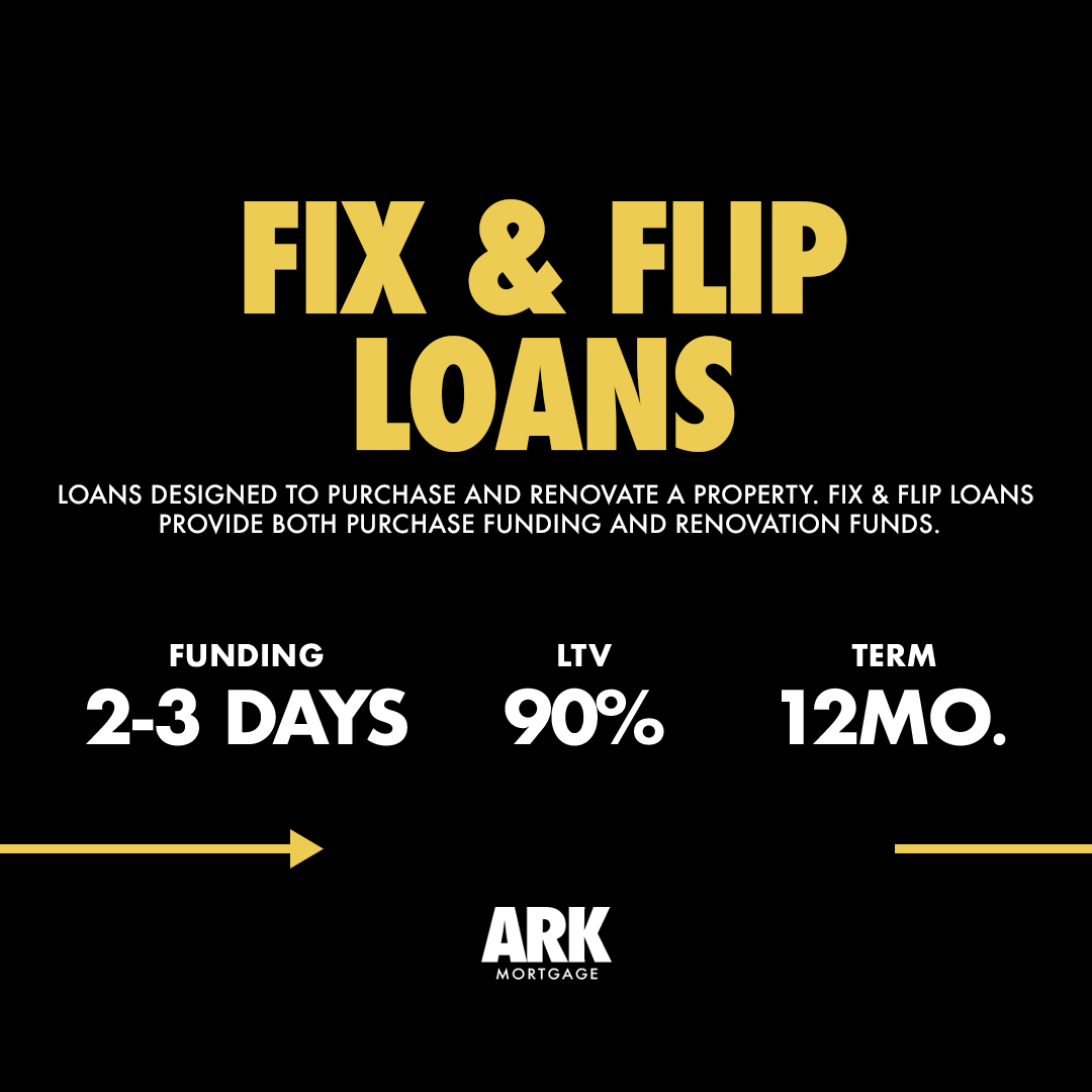 Noah Acosta Real Estate Facebook ad: Fix & Flip Loans Up To 90% LTV