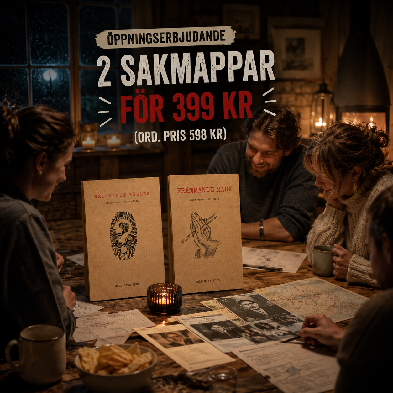 Cold Case Zero - Lös mordgåtor hemmas Facebook ad