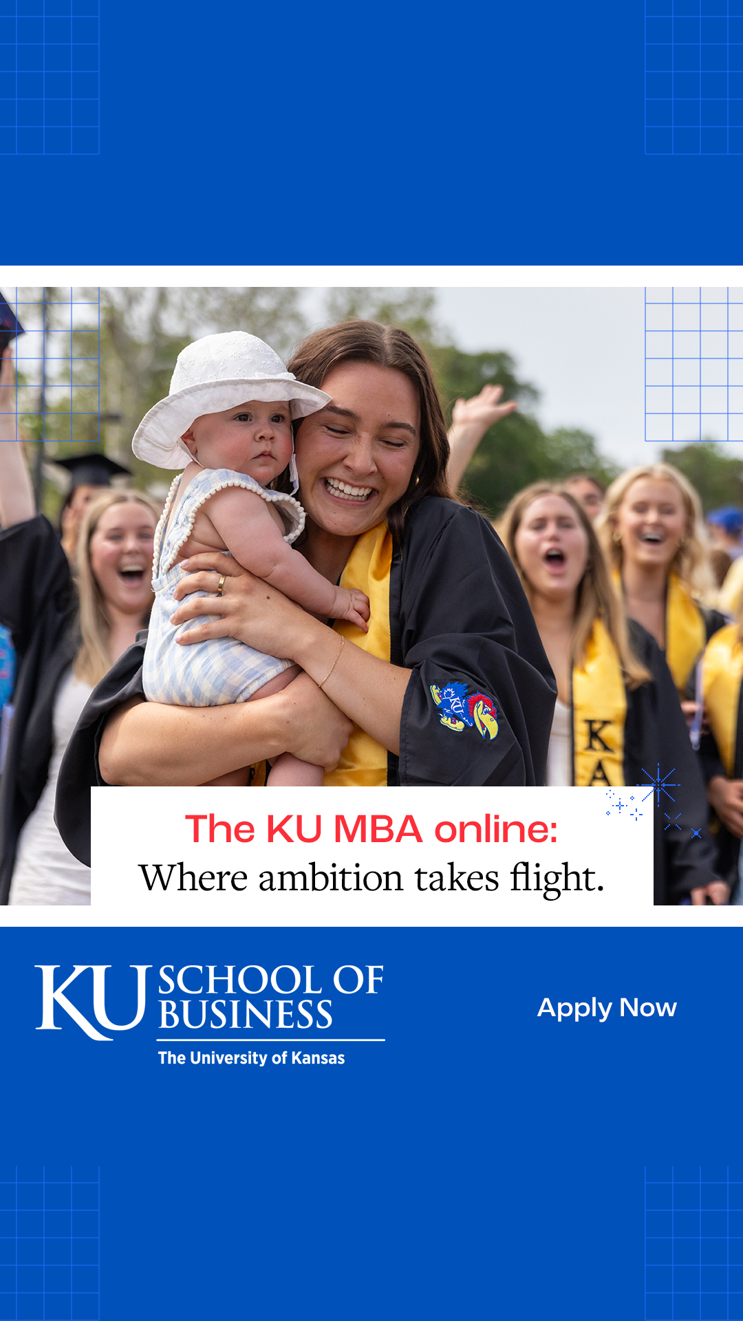 KU Online School of Business Facebook ad