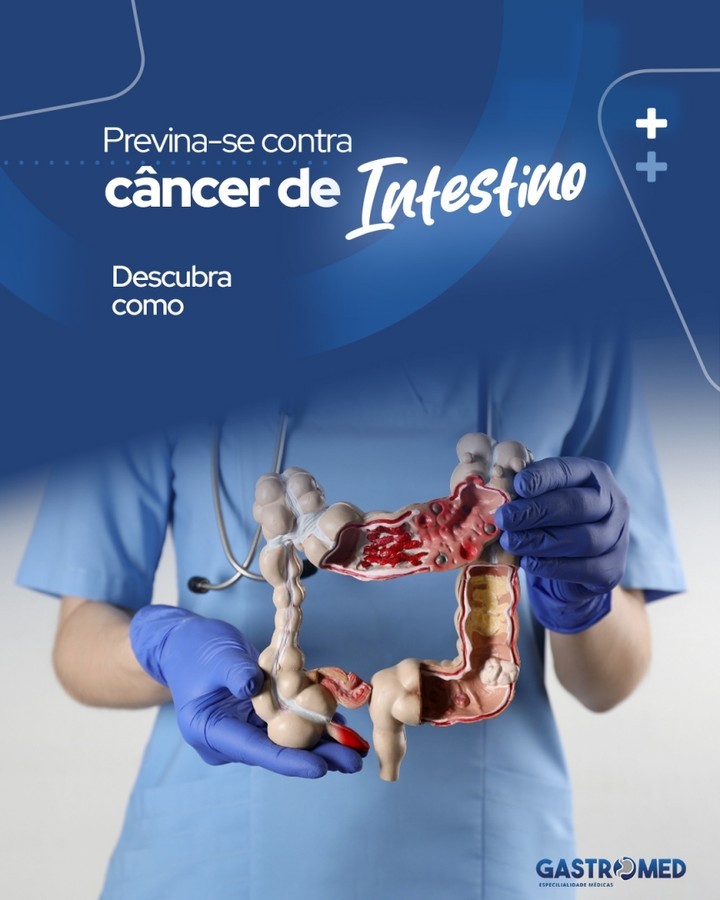 Gastromed Paranavaí Facebook ad: Previna-se contra câncer de intestino!