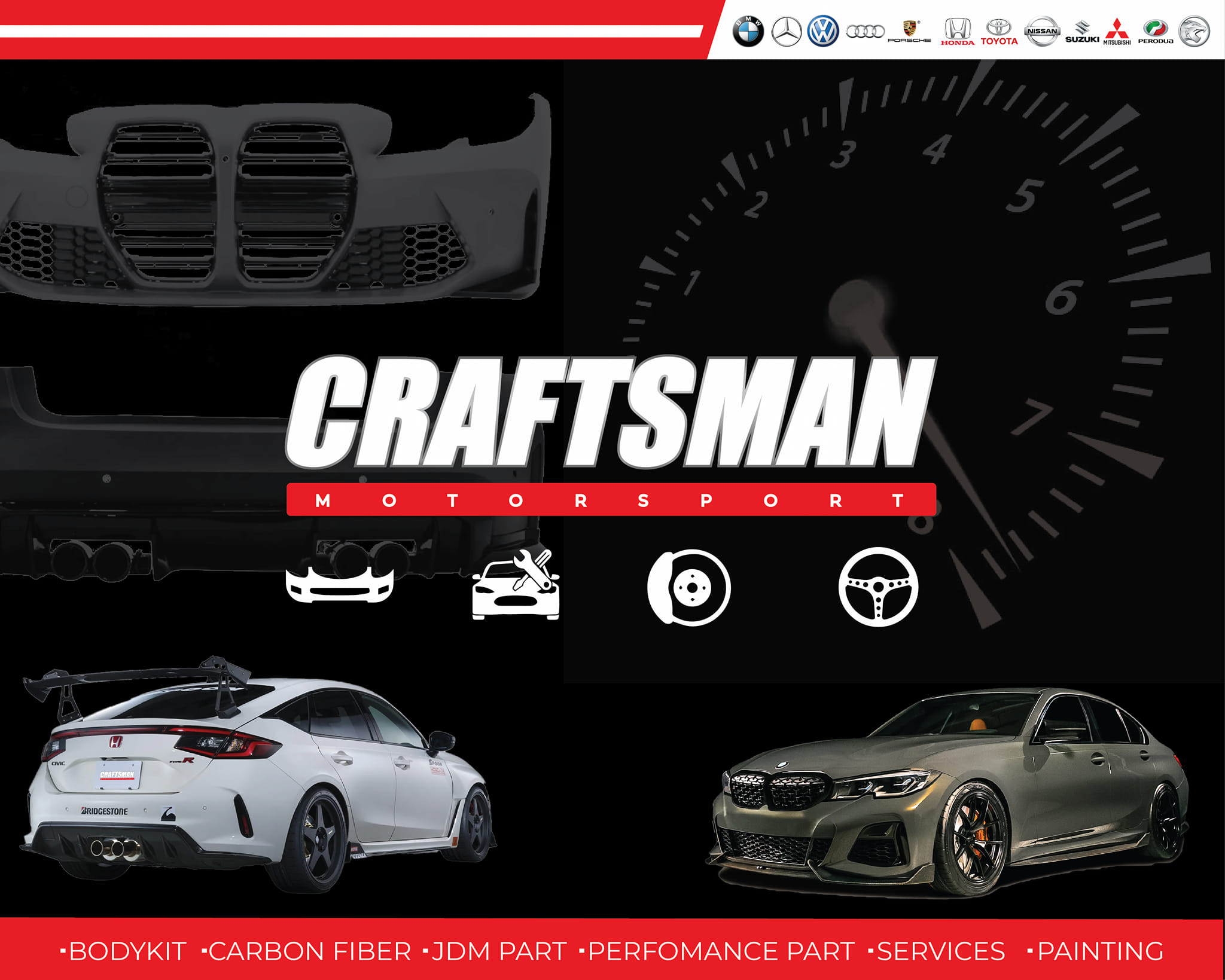 Craftsman Motorsport Facebook ad: We’re specialist in