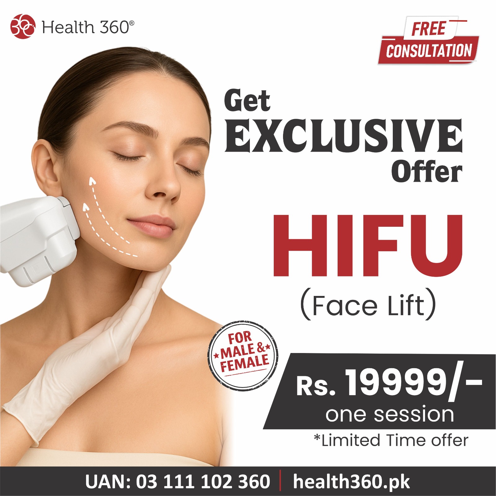 Health360 Aesthetic Physio Wellness Clinic Facebook ad