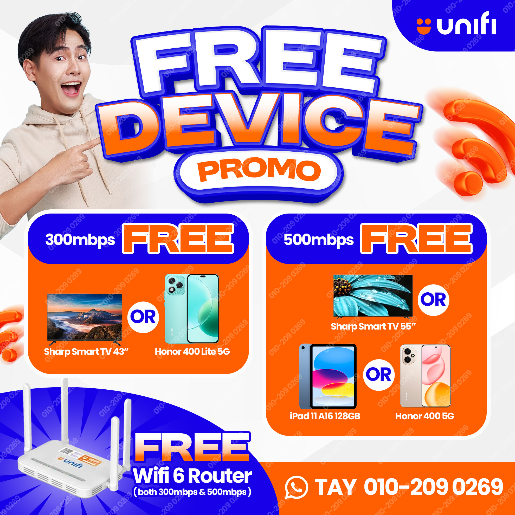 Sabah Sarawak Unifi Reseller Facebook ad: PROMO UNIFI TERHAD di Sarawak!