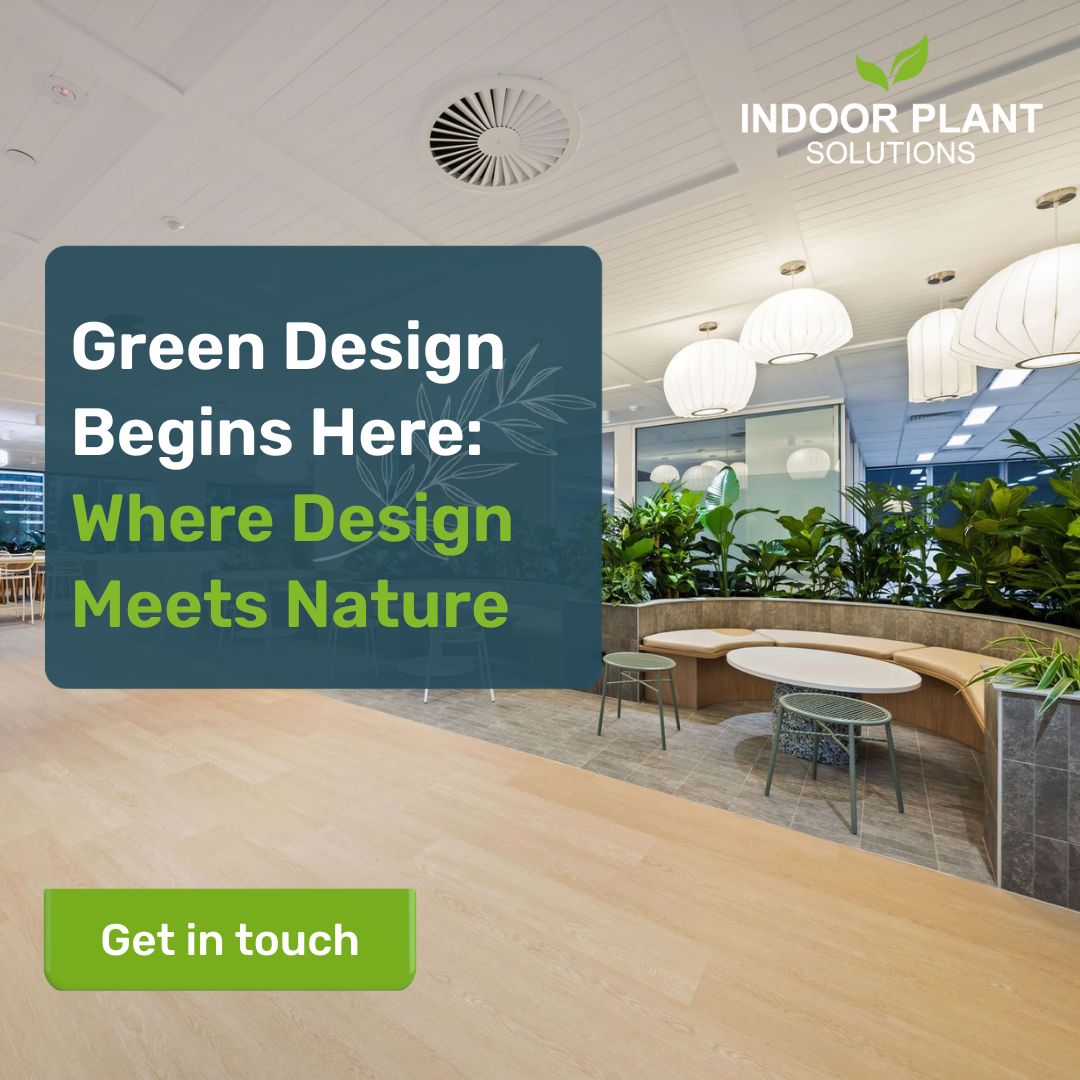 Indoor Plant Solutions Facebook ad: When every design detail counts, your greenery should…