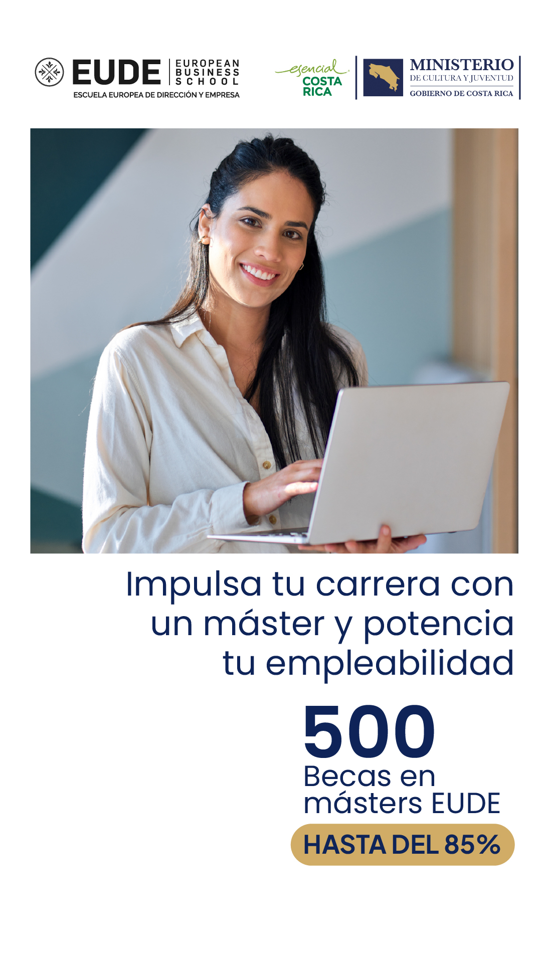 EUDE Business School Escuela Europea de Dirección y Empresa Facebook ad