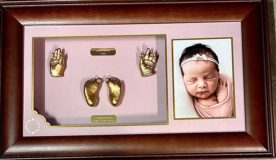 Nikki Andrews - Baby Hand & Feet Sculptures Facebook ad