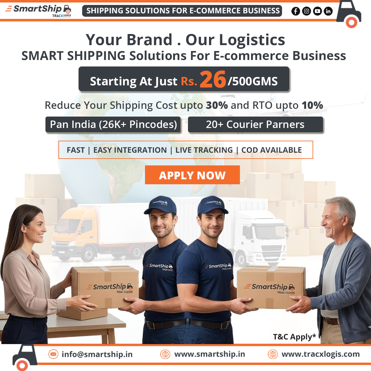 Smart Ship Facebook ad