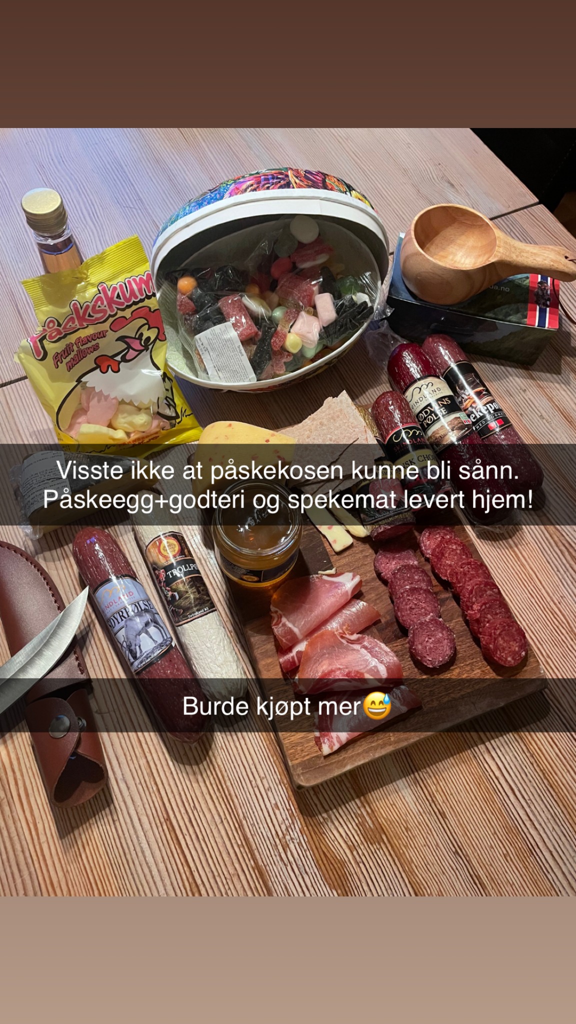 Spekebua Facebook ad: Påsketilbud- opptil 70% rabatt!
