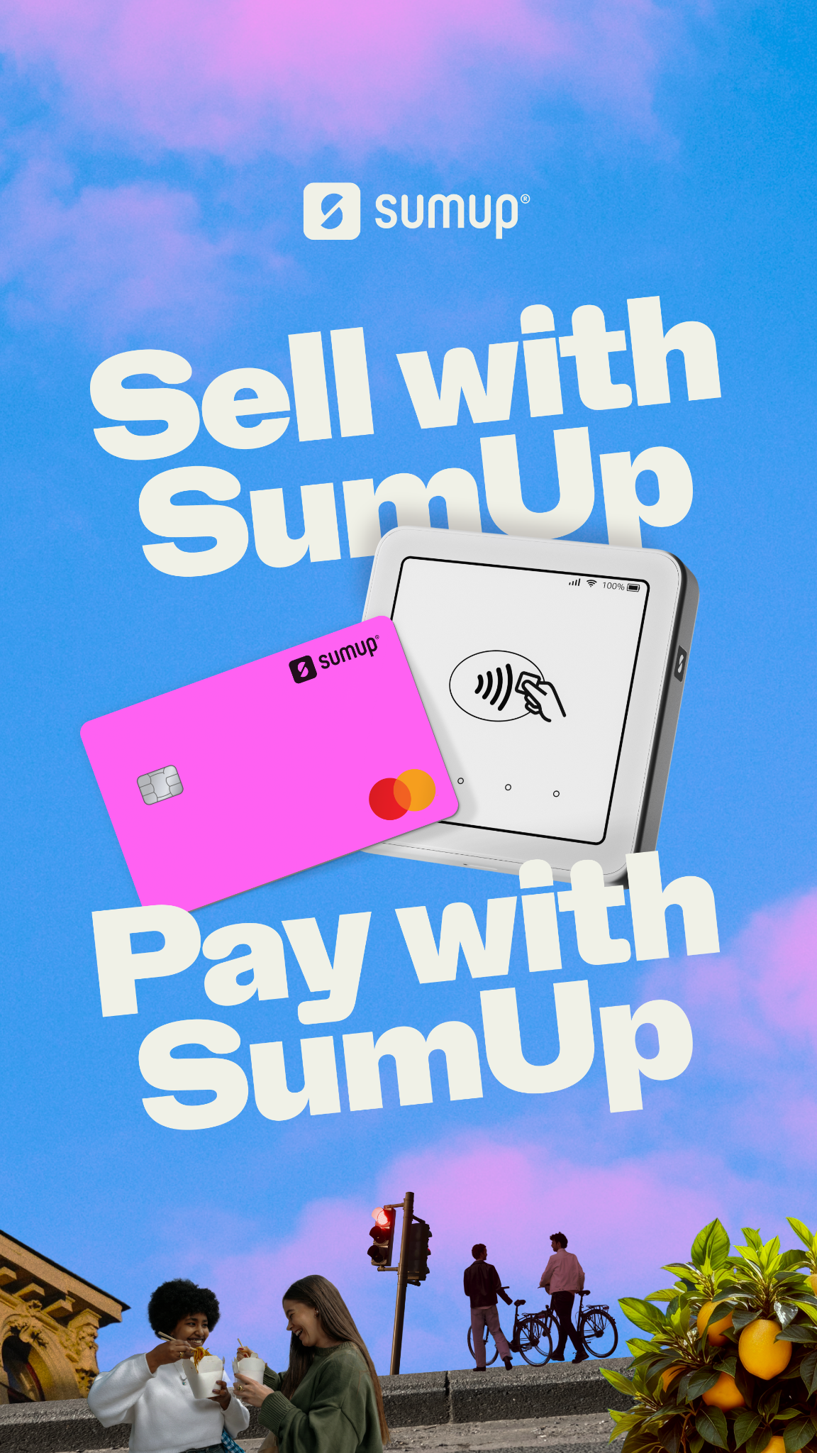 SumUp Facebook ad