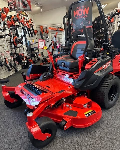 Jim Jordan Facebook ad: New Gravely Commercial Mach 1, 60 inch, $15,315 or $376 m…