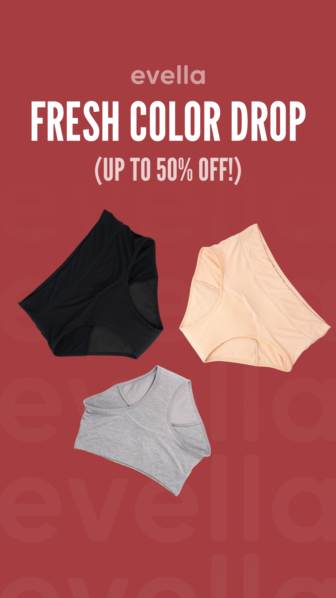Evella Facebook ad from May 27, 2026