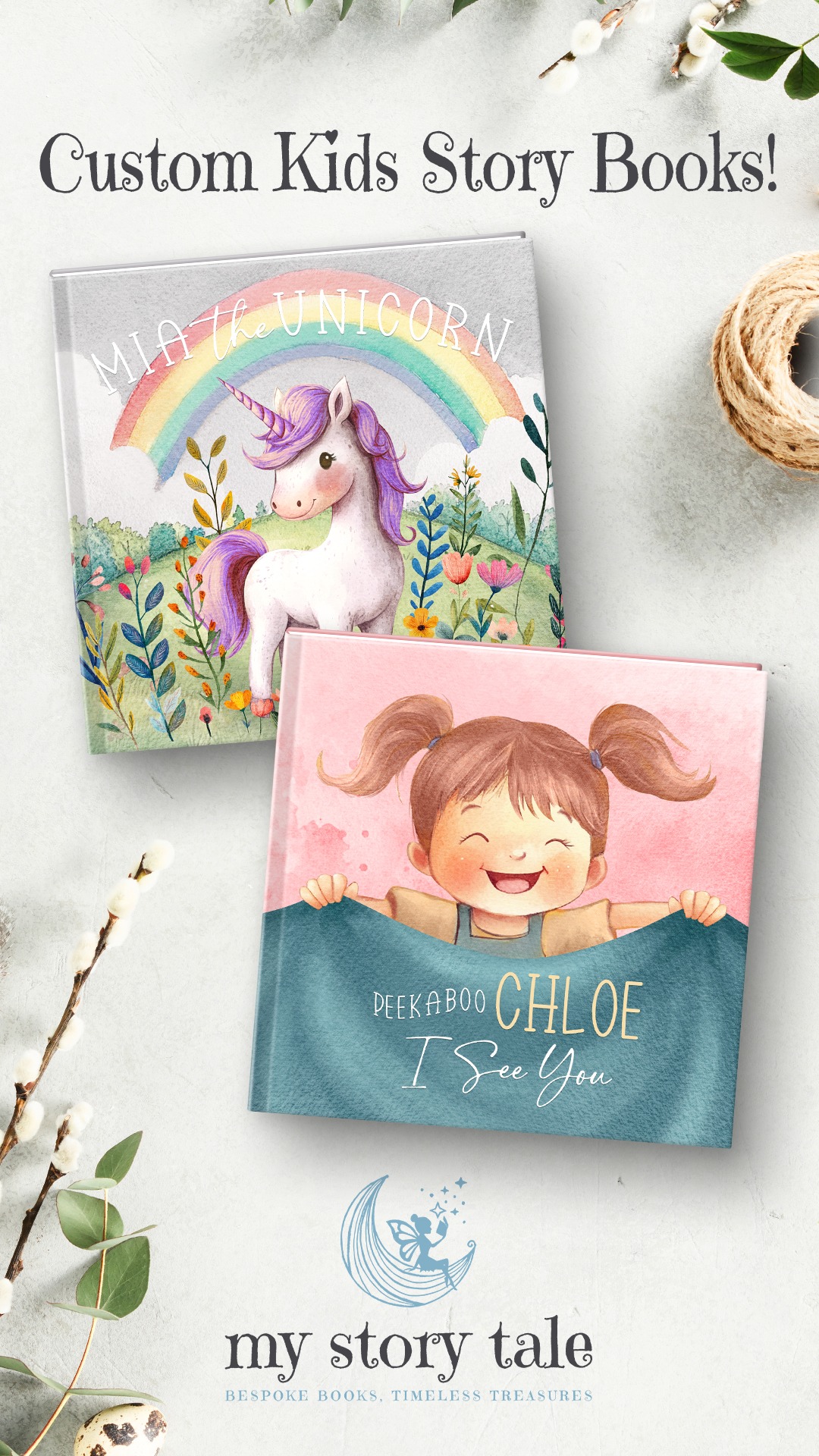 My Story Tale Books Facebook ad