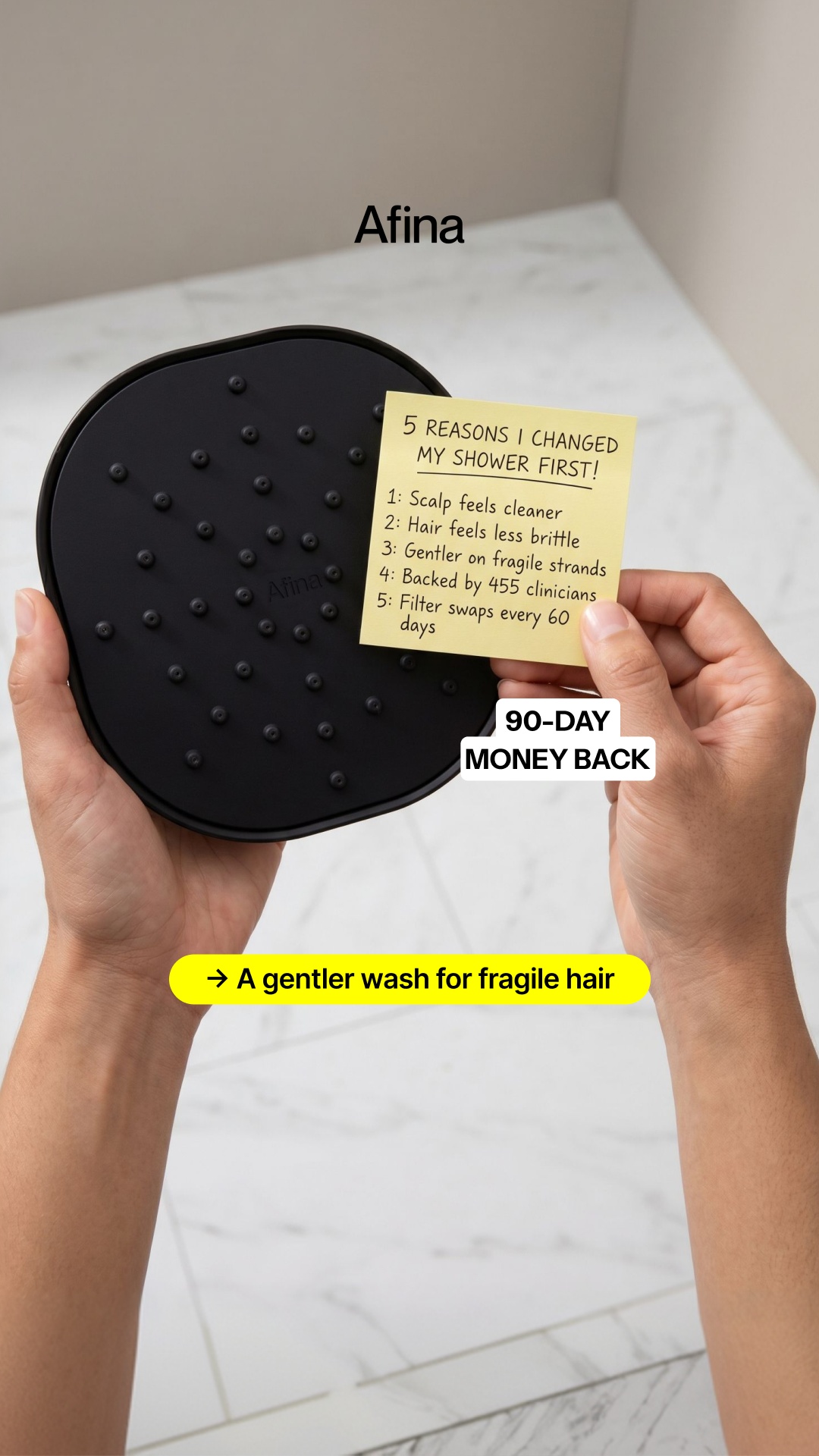 Showerlabs Facebook ad