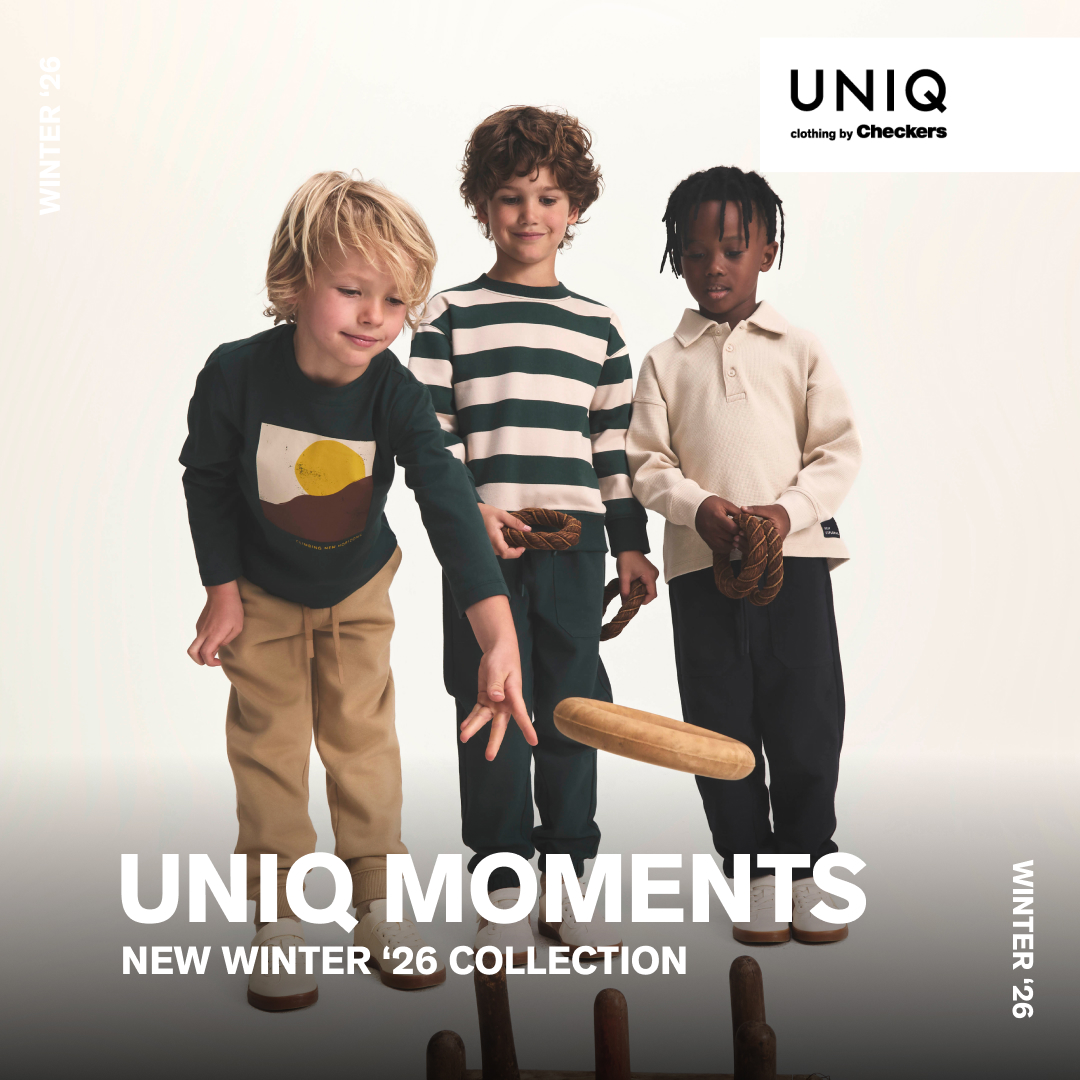 UNIQ Clothing South Africa Facebook ad
