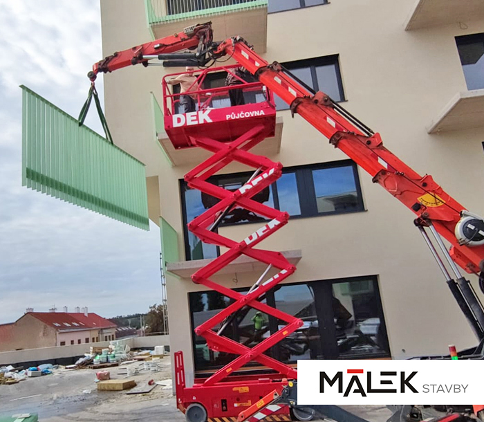 Stavby Málek Facebook ad: INSTALACE ZÁBRADLÍ NA BALKONECH