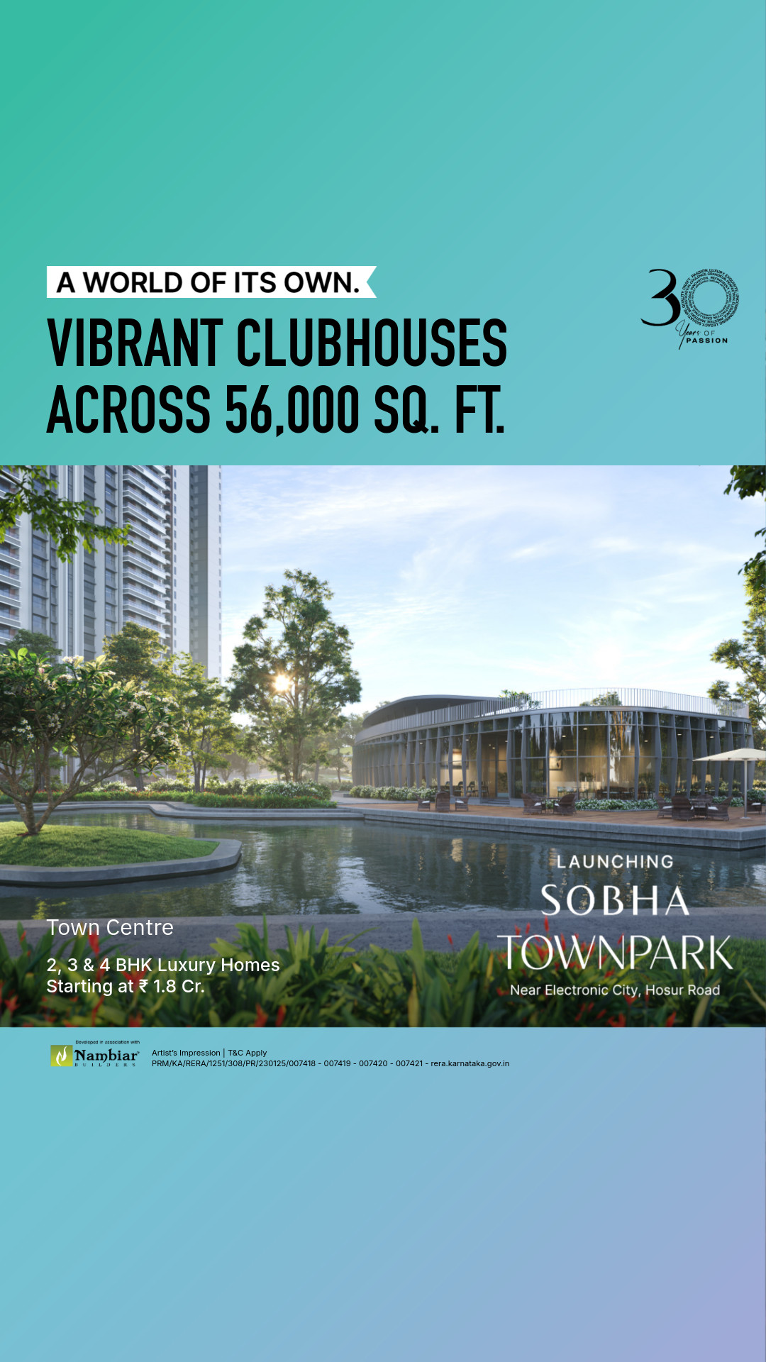 SOBHA Limited Facebook ad