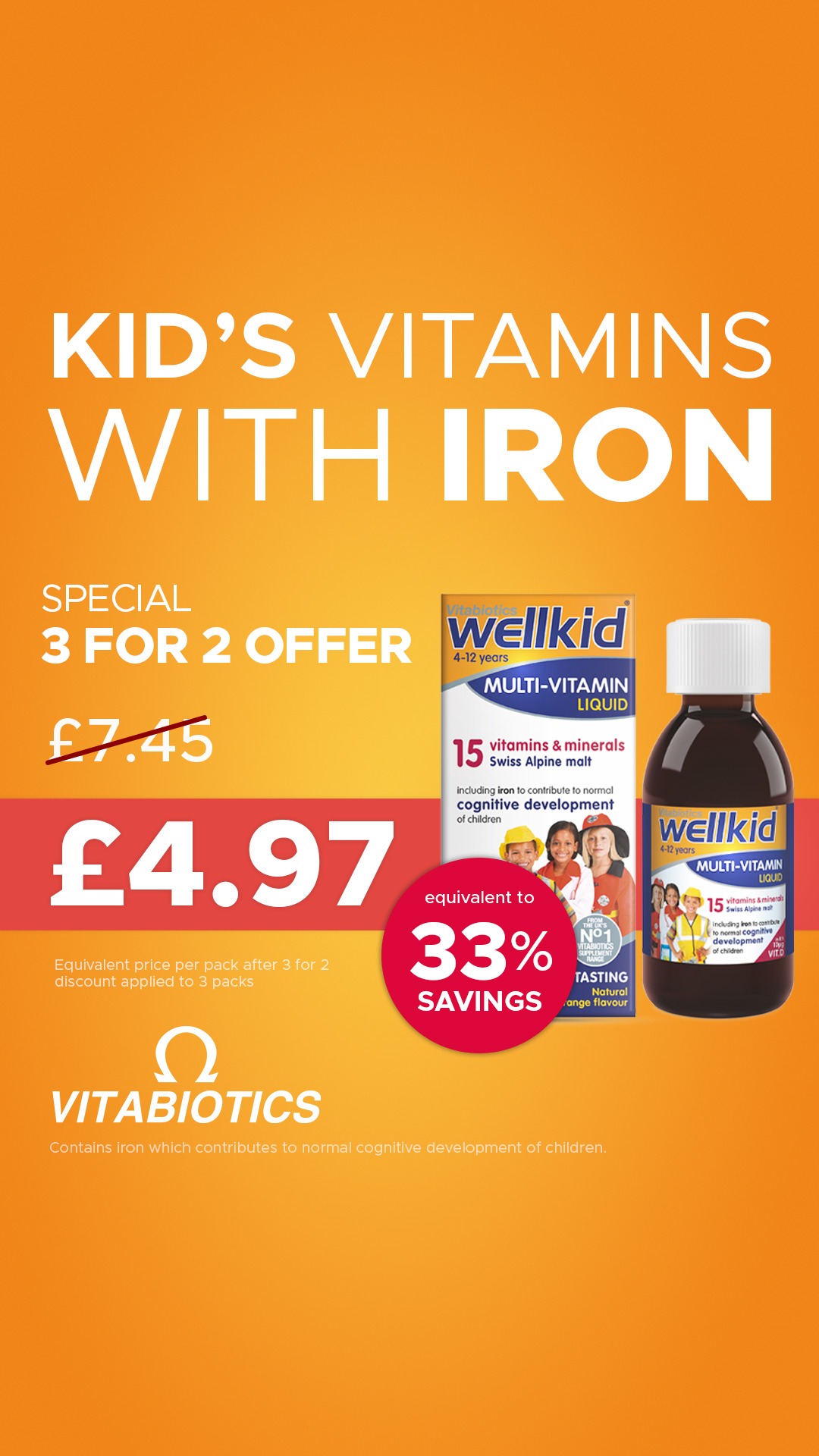 Vitabiotics Facebook ad