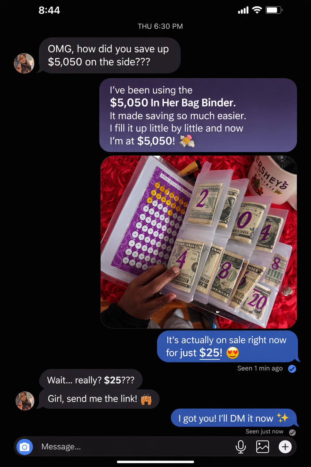 I Am Her Stationary Facebook ad