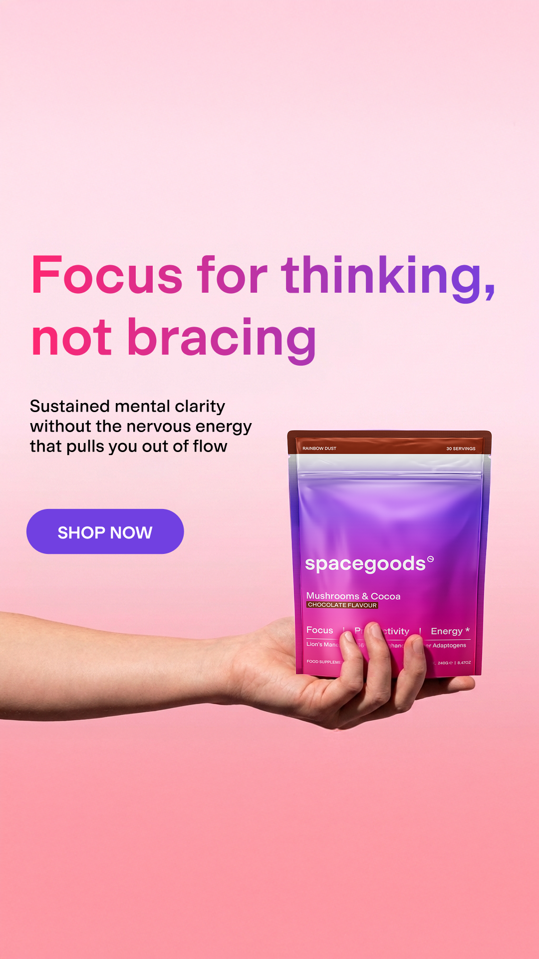 Spacegoods Facebook ad