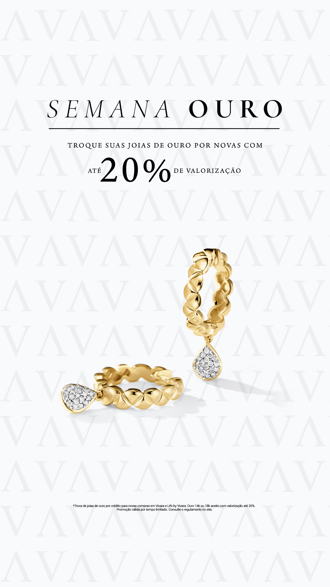 Vivara Facebook ad: Semana Ouro Vivara