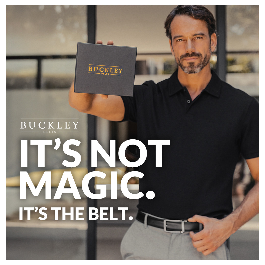Buckley Belts Facebook ad