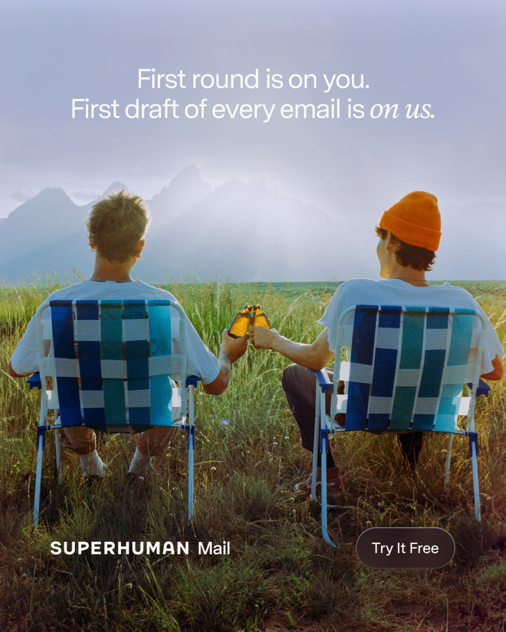 Superhuman Mail Facebook ad