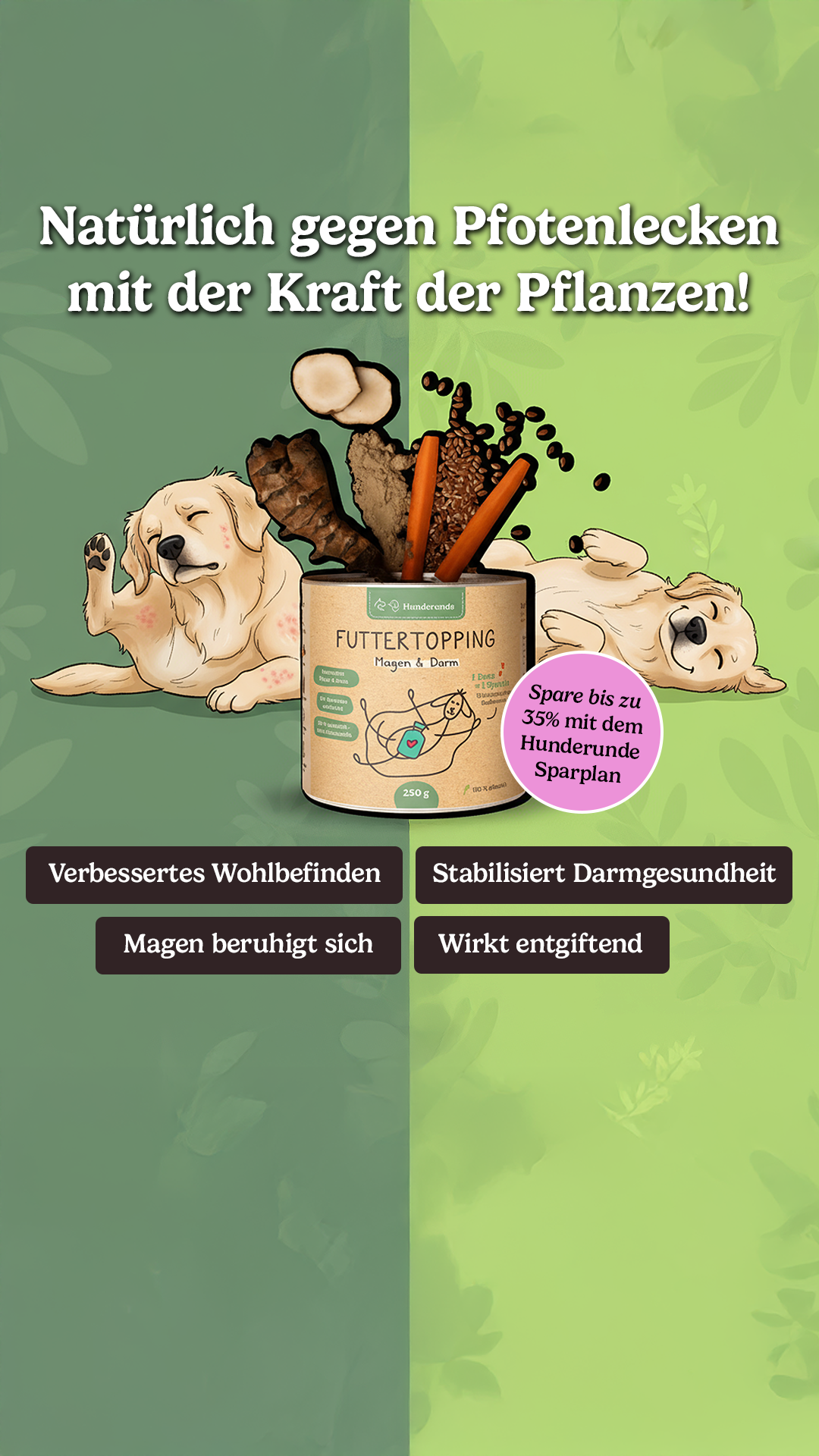 Hunderunde Facebook ad