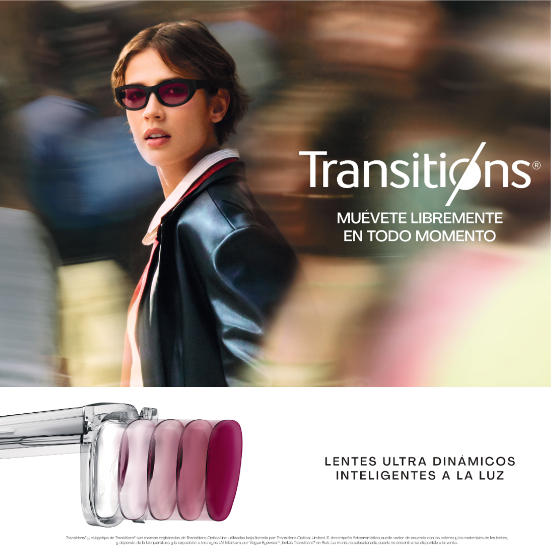 Transitions Lenses Facebook ad: Muévete libre con Transitions