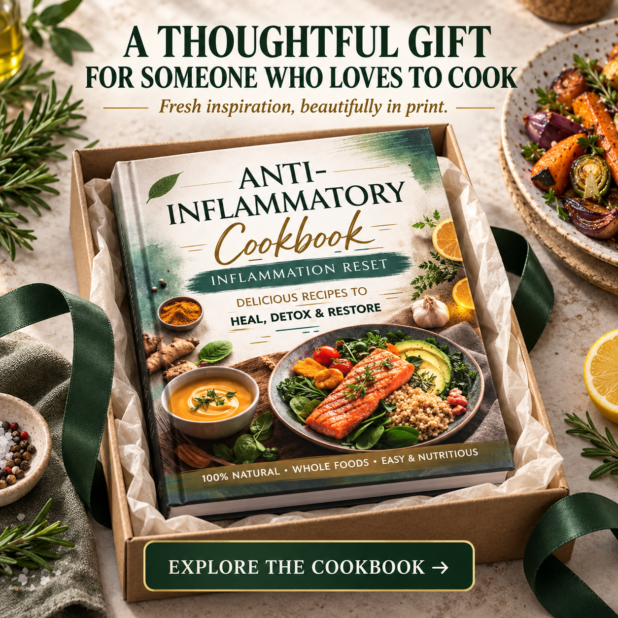 The Gluten Free Pantry Facebook ad: Simple Recipes. Better Everyday Meals
