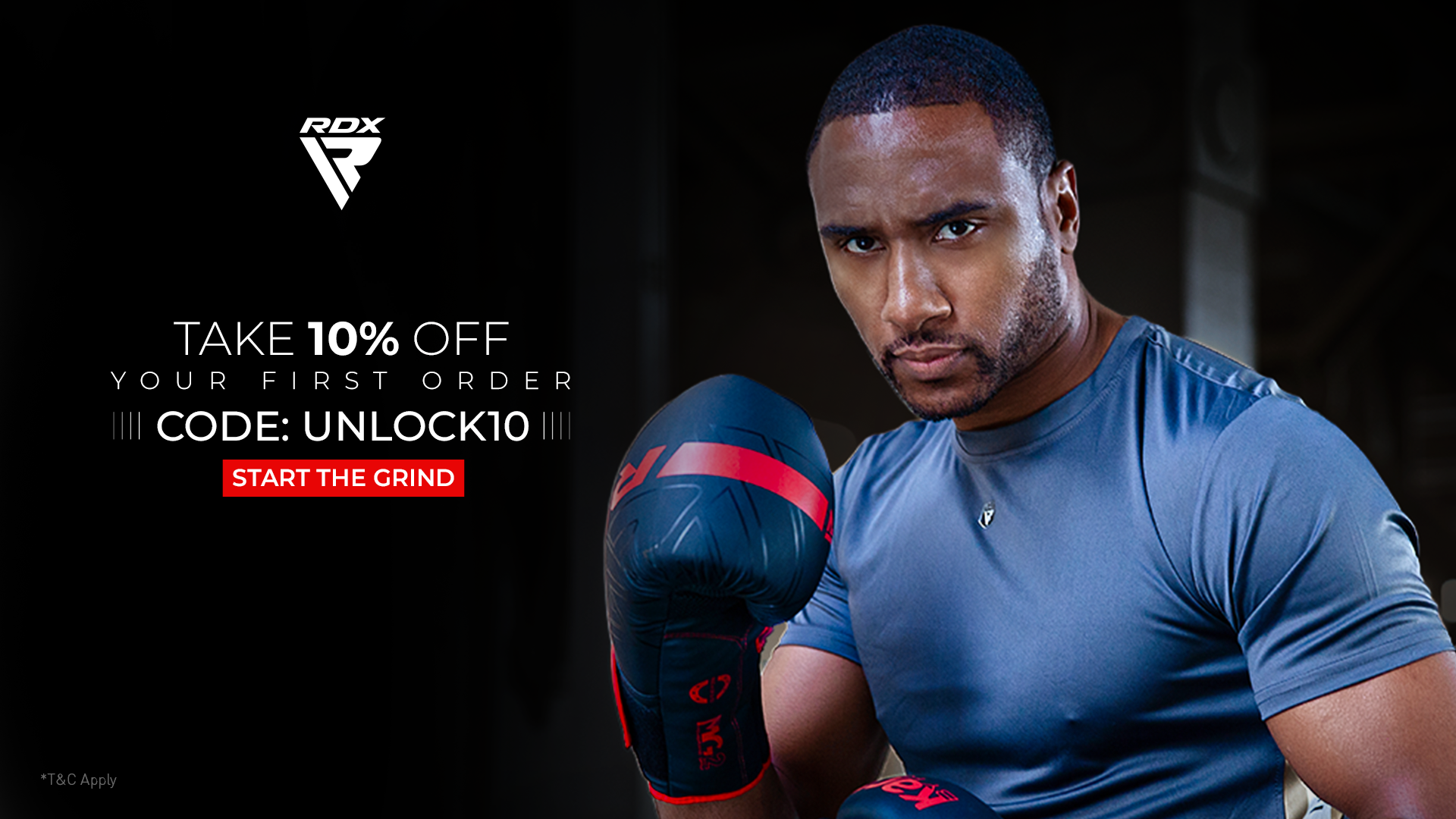 RDX Sports Facebook ad: Engineered For Maximum Power