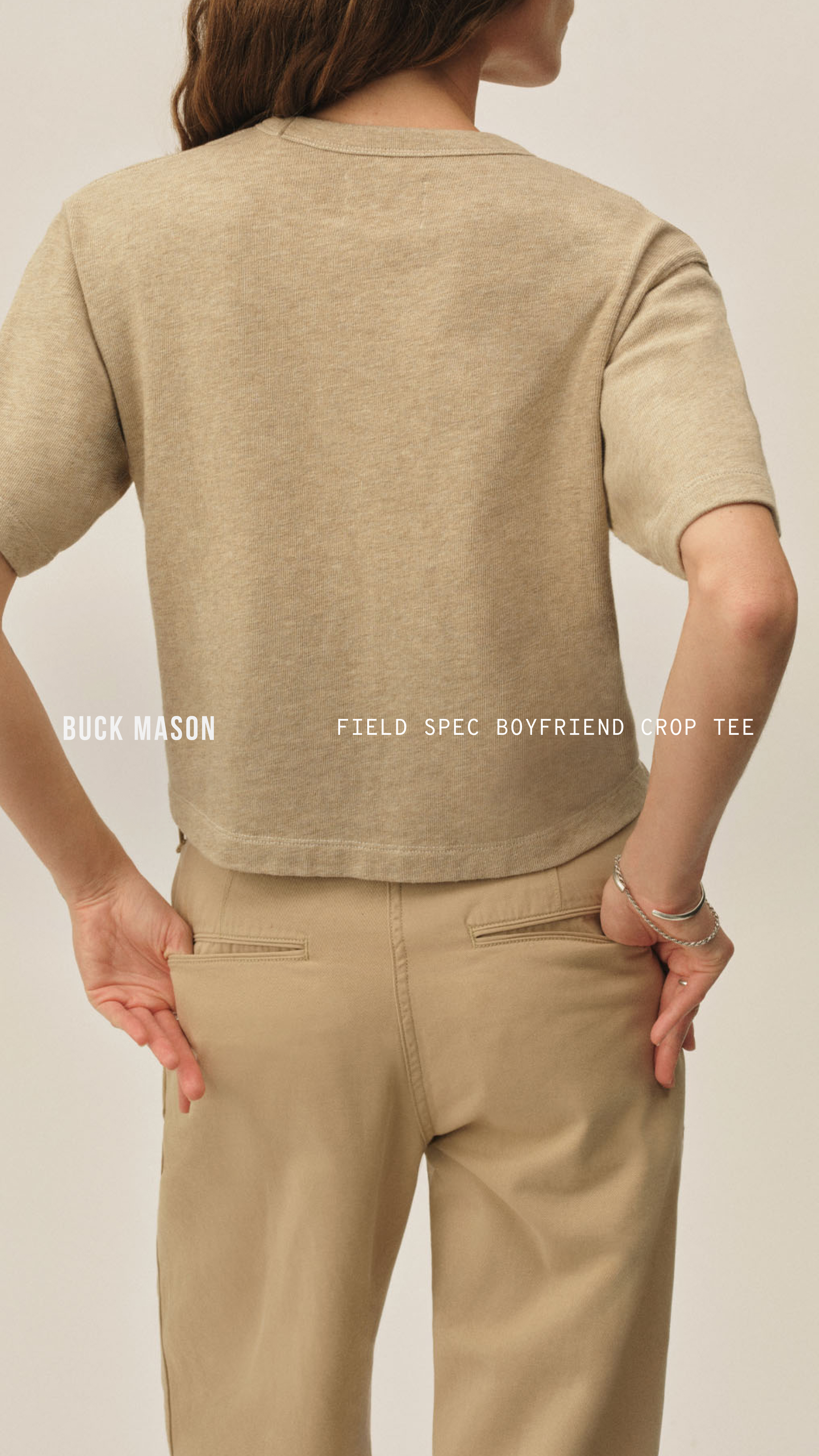 Buck Mason Women's Facebook ad