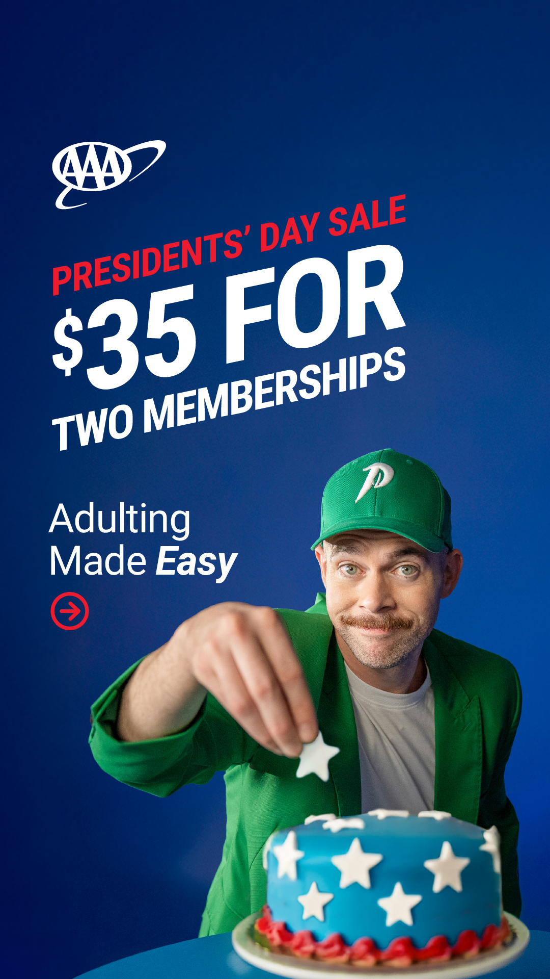 AAA Auto Club Enterprises Facebook ad