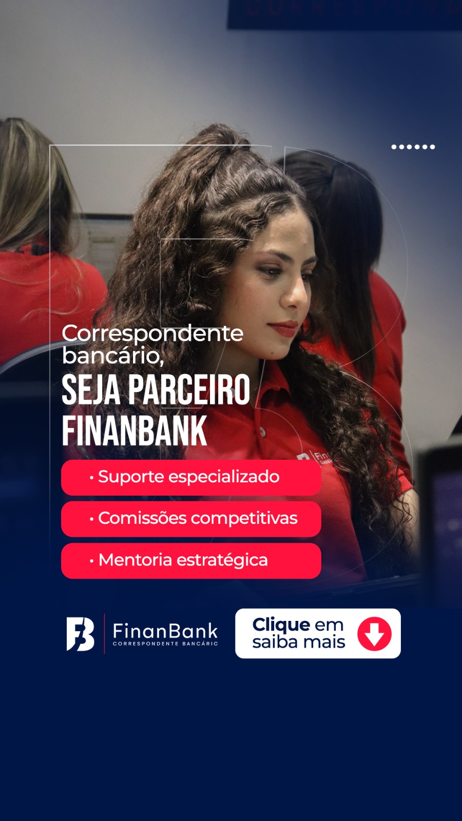 Finanbank Facebook ad: FinanBank, Do 0 ao milhão no consignado