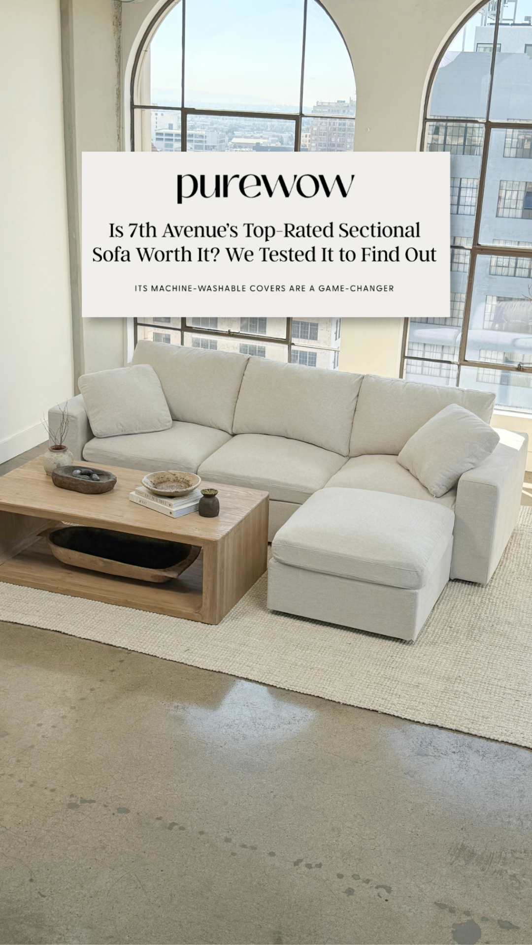 PureWow Facebook ad: PureWow 100 Winner: 7th Avenue