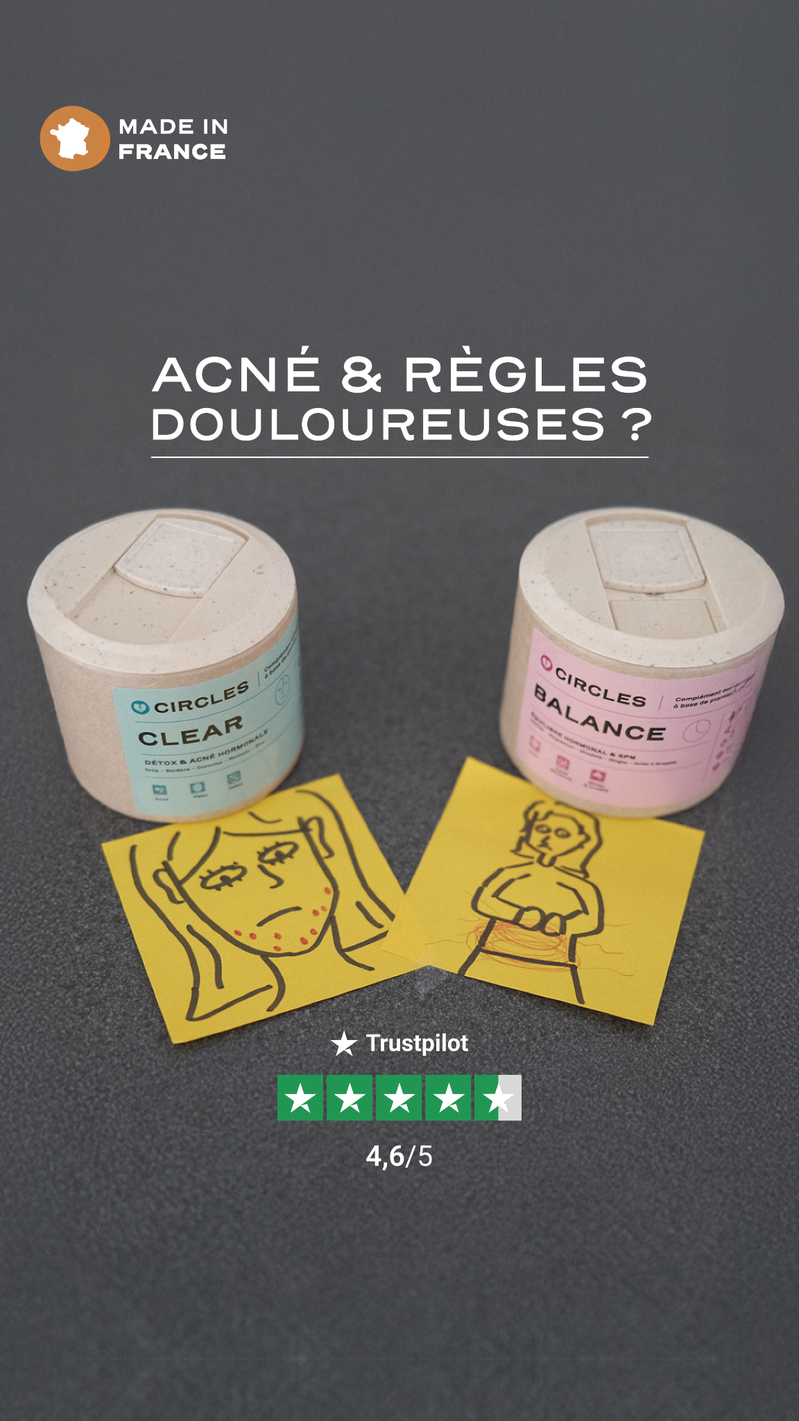 Circles Facebook ad