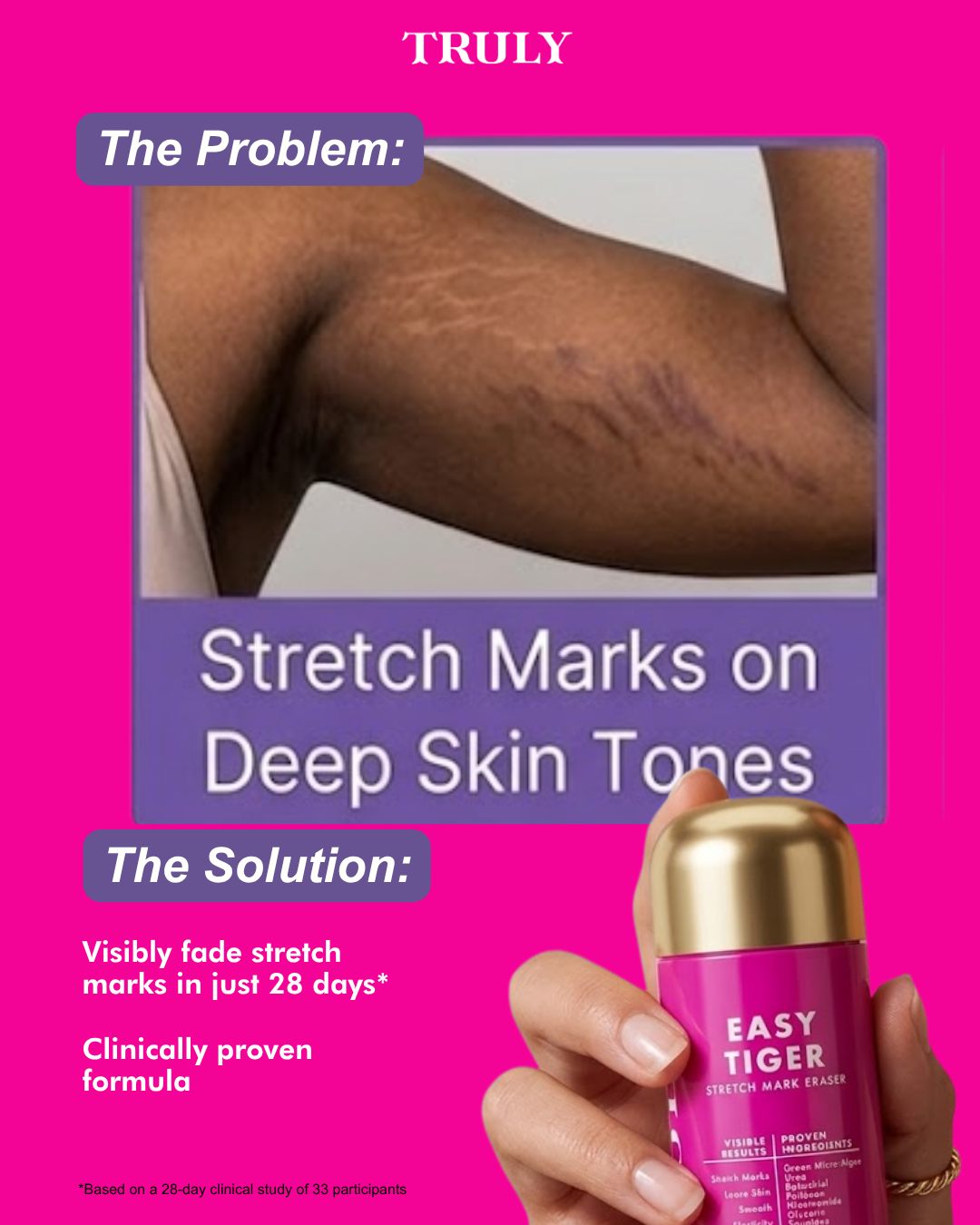 Truly Beauty Facebook ad