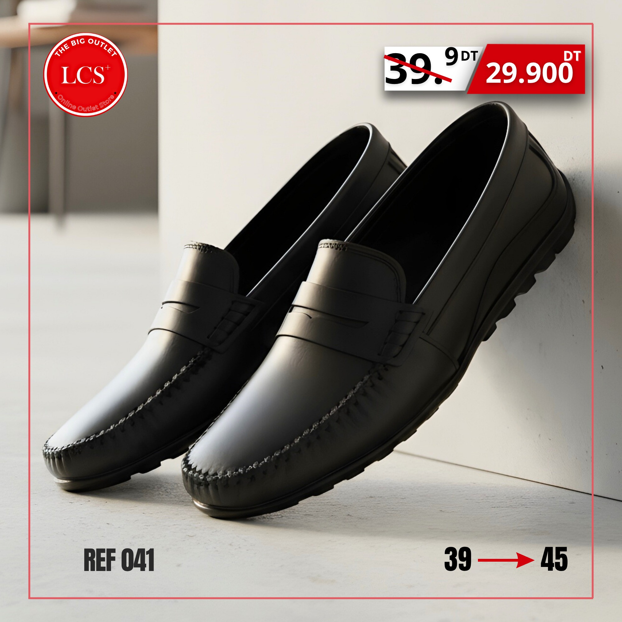 LCS+ Outlet Facebook ad: Promo! 29.9 DT