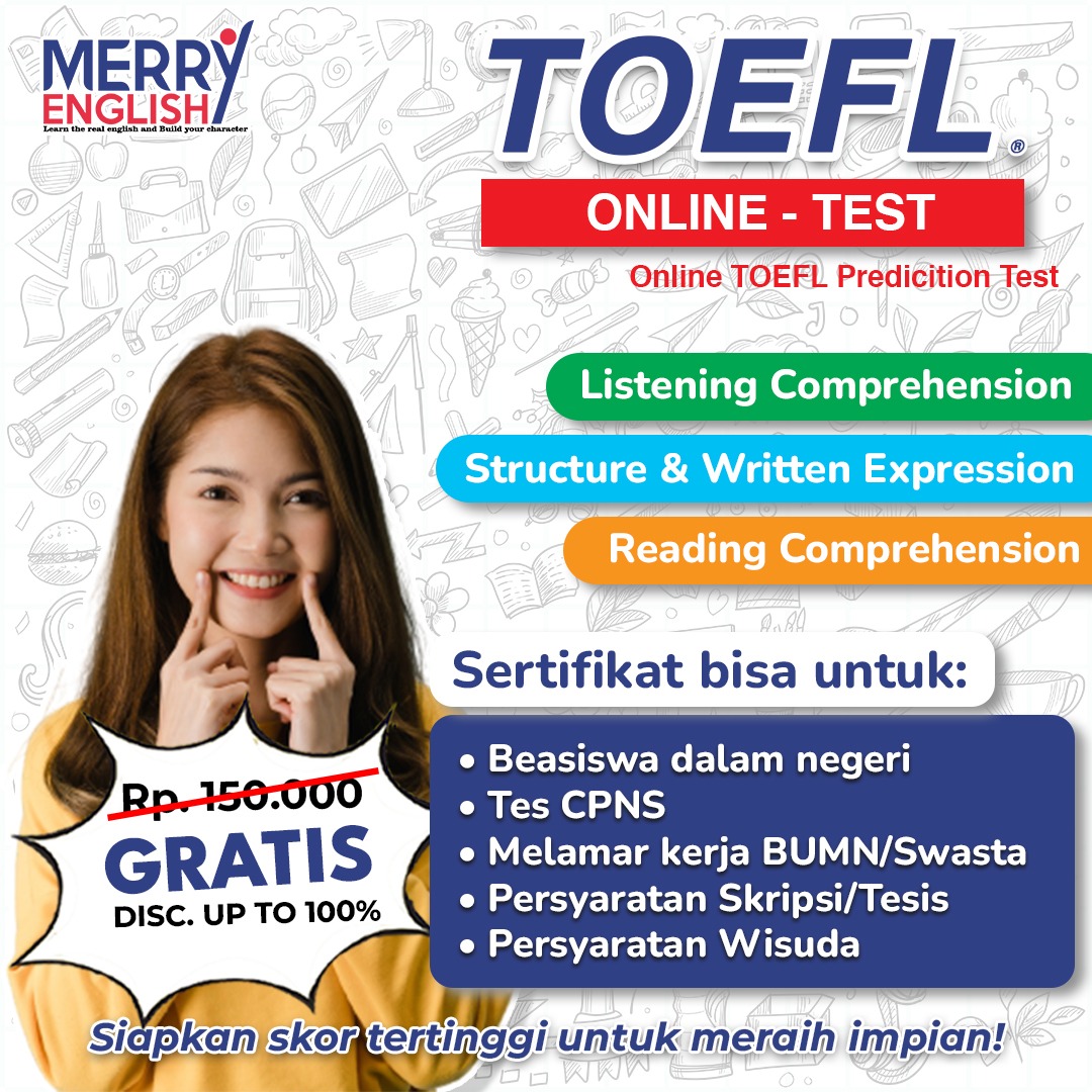 Test TOEFL IDN Facebook ad from Mar 4, 2026