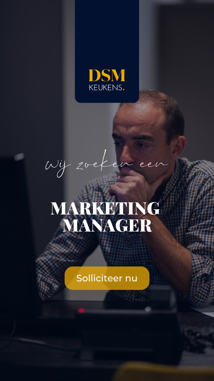 DSM Keukens Facebook ad from May 22, 2026