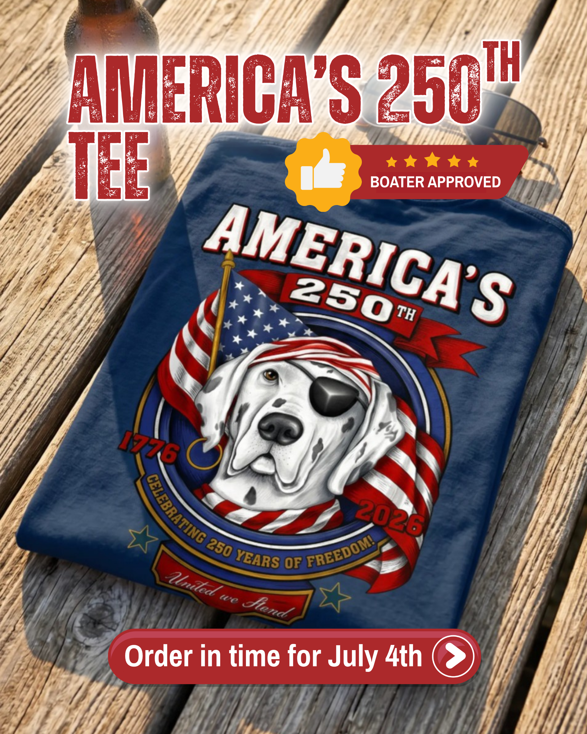 Sea Dog T-Shirts Facebook ad