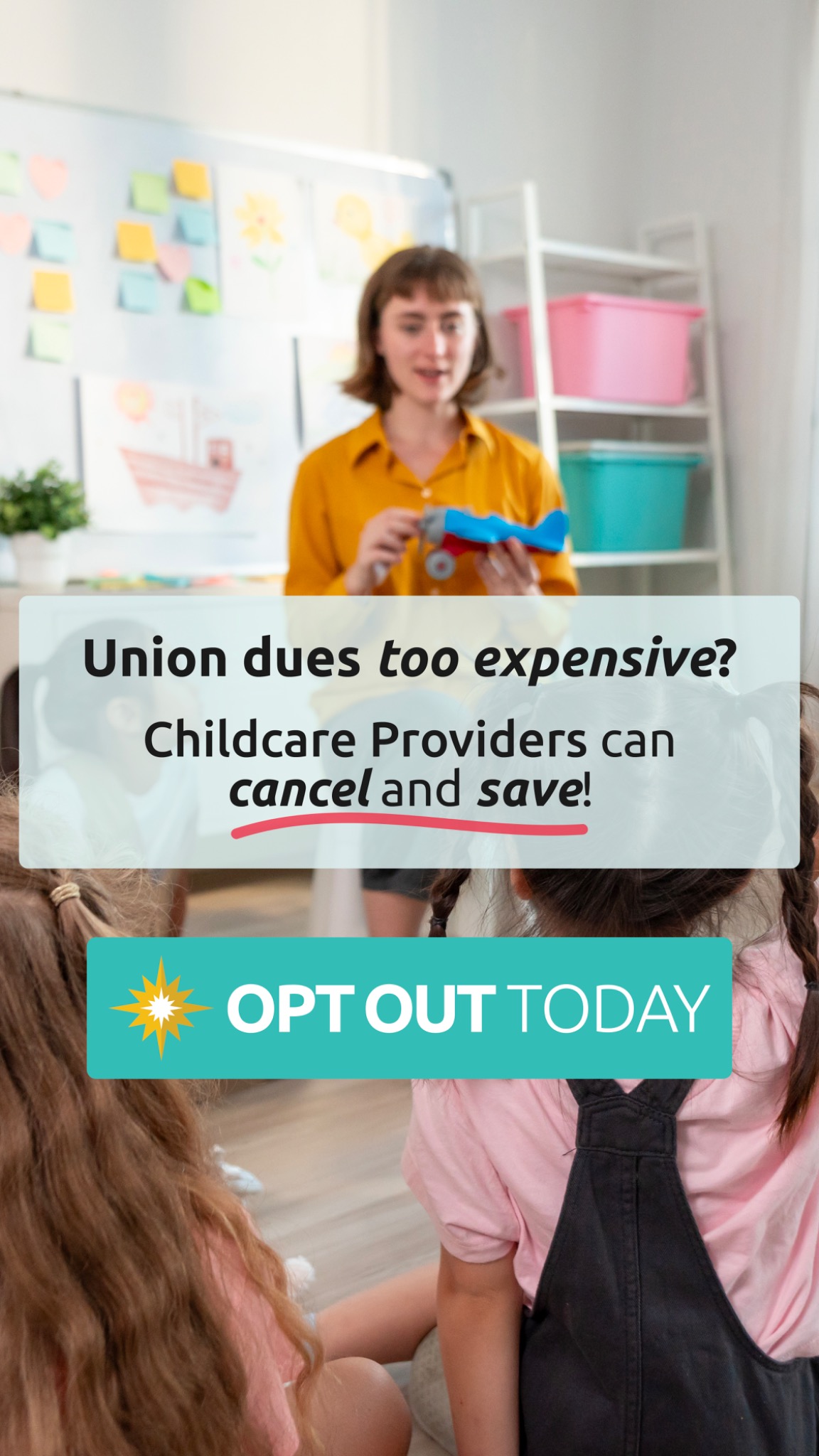 Opt Out Today Facebook ad