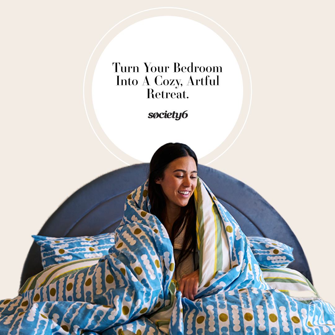 Society6 Facebook ad