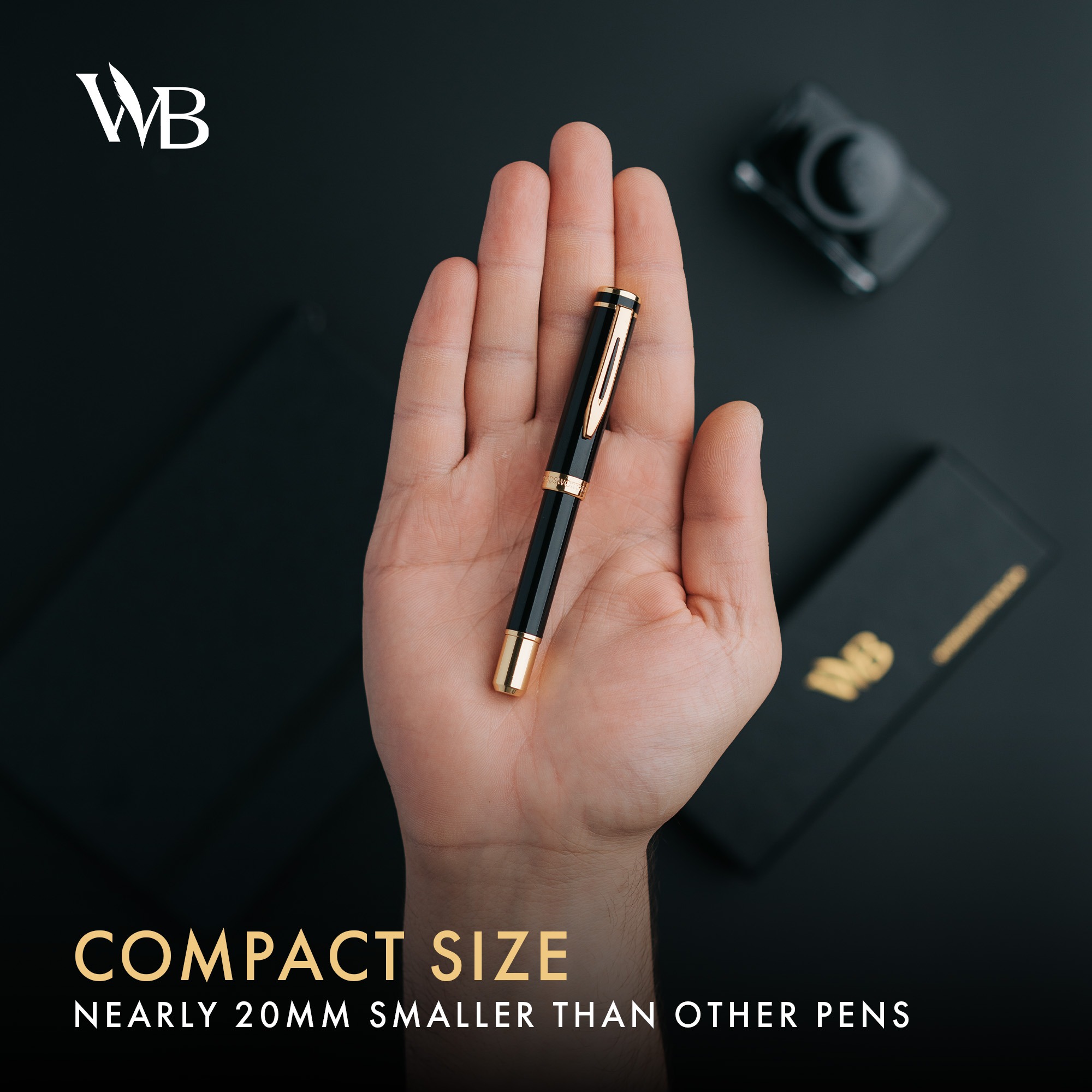Wordsworth & Black Facebook ad: Pocket-Sized Luxury