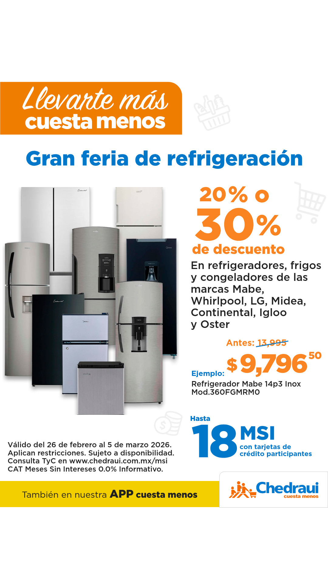 Chedraui Facebook ad