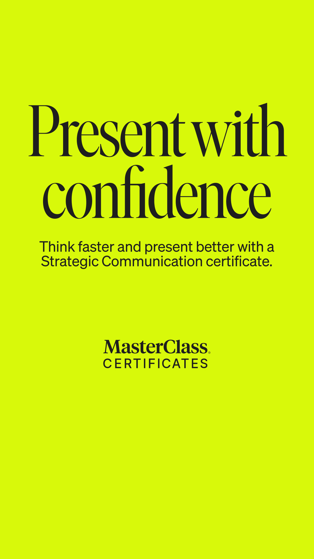 MasterClass Facebook ad