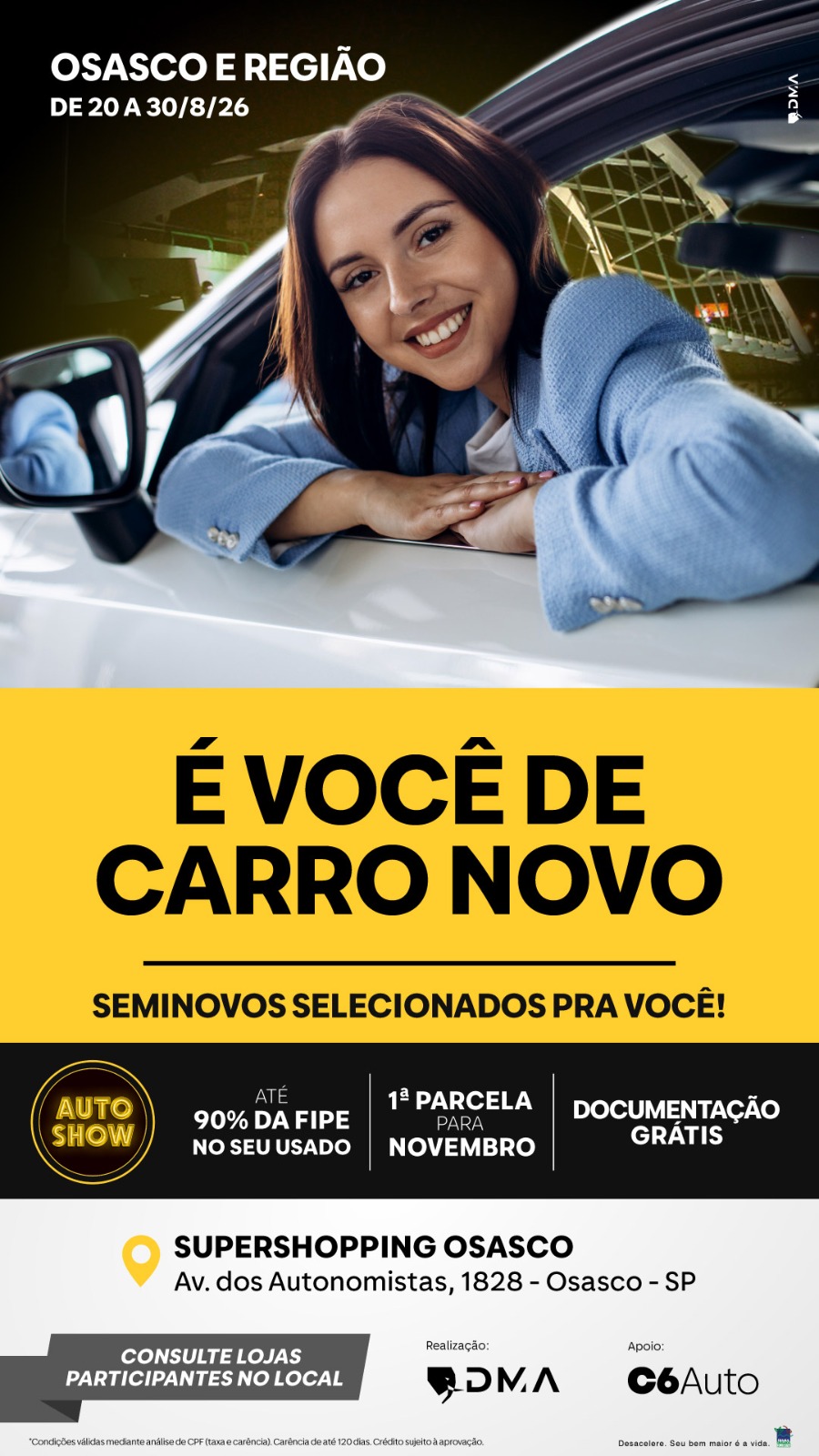 DMA - Damato Marketing Automotivo Facebook ad: Até 90% da Fipe no seu usado