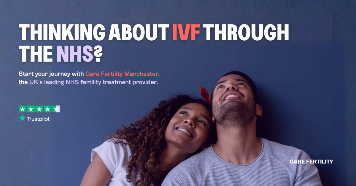Care Fertility Facebook ad