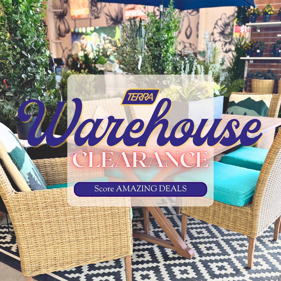 Terra - Where Colour Lives Facebook ad: We’ve opened up the warehouse.